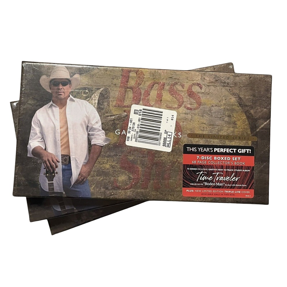 Garth Brooks Limited Series Box Set Triple G Live Gunslinger Time Traveler
